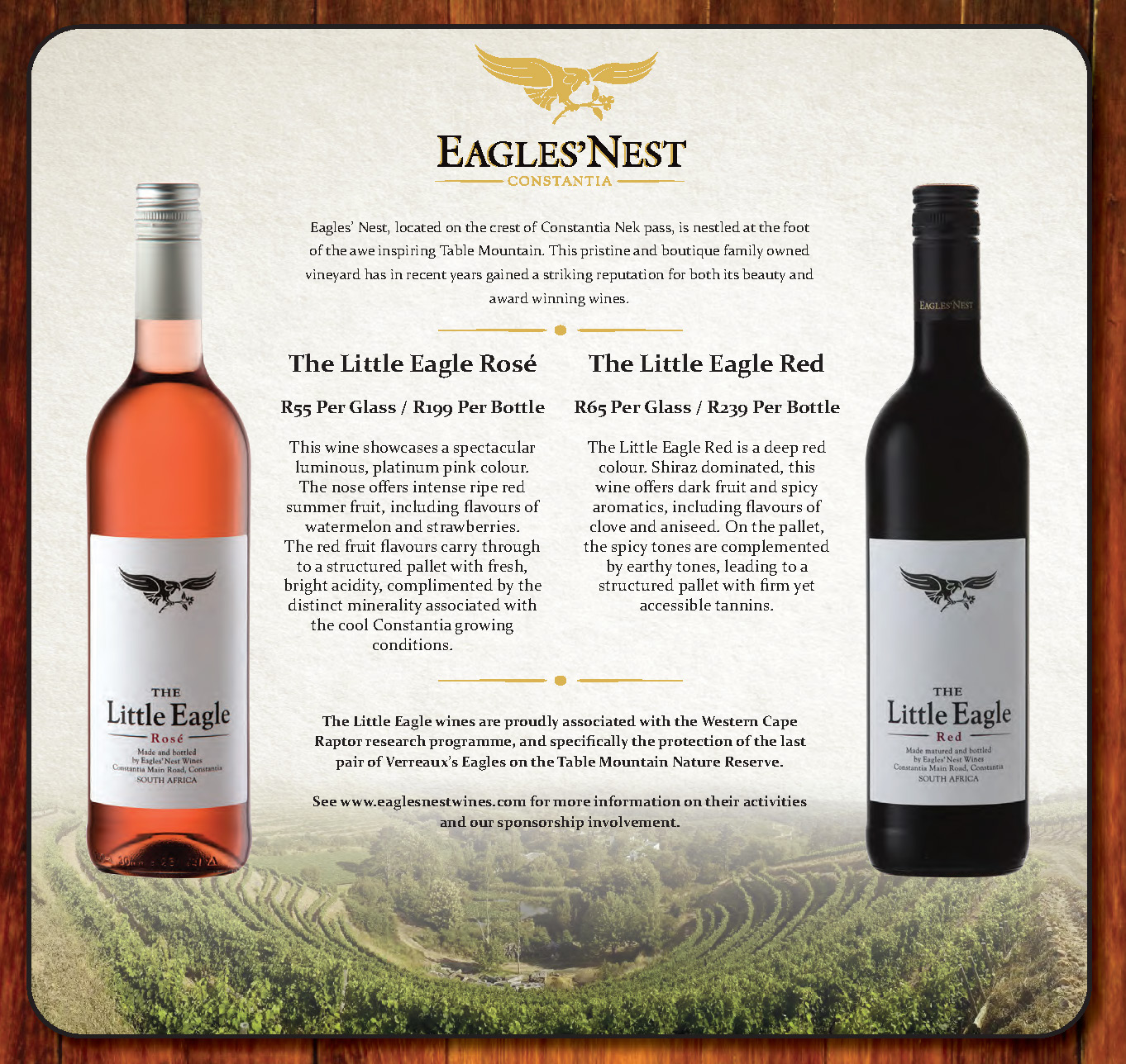 Wines & Beverages Menus , Poortview, Roodepoort, Gauteng